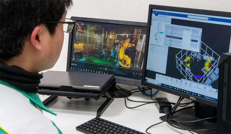 Yutaka Electronics利用達(dá)索系統(tǒng)3DEXPERIENCE平臺(tái)優(yōu)化機(jī)器人裝配線調(diào)試流程